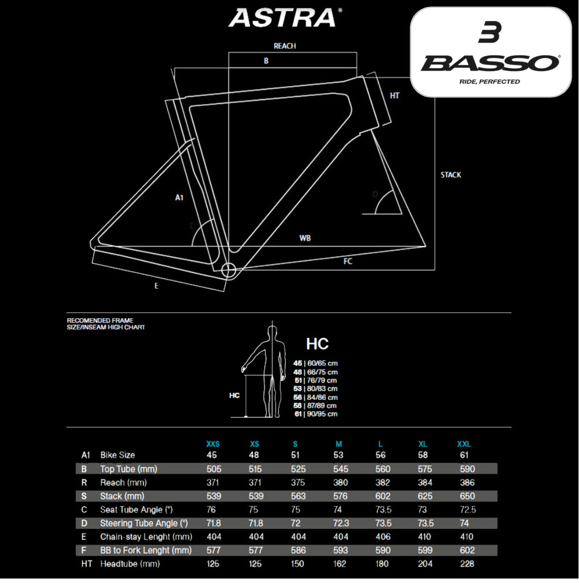 Basso Astra 105 DI2 Cosmic S Chroma White Bike